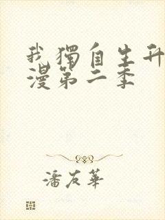 我独自生升级动漫第二季