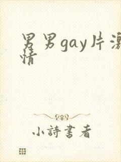 男男gay片激情