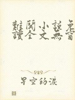 难哄小说免费阅读全文无窗口封面