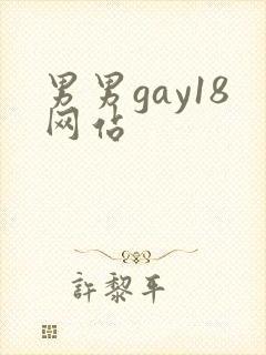 男男gay18网站封面