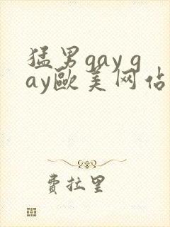 猛男gay gay欧美网站