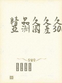精品久久久久久亚洲国产300封面