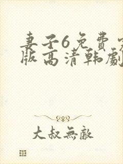 妻子6免费完整版高清韩剧在线播放封面