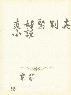 爽好紧别夹人妻小说