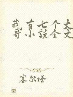 我有七个大佬哥哥小说全文免费