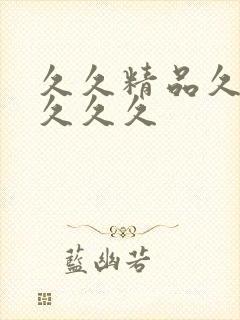 久久精品久久久久久久