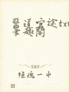 医道官途txt笔趣阁