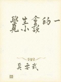 学生会的一己之见小说封面