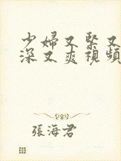 少妇又紧又湿又深又爽视频