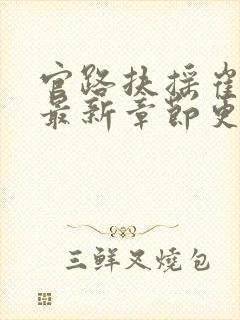 官路扶摇崔向东最新章节更新内容