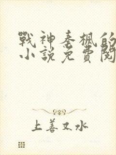 战神秦枫的都市小说免费阅读