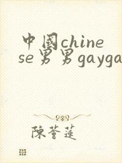 中国chinese男男gaygay网站