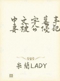 中文字幕丰满人妻被公侵犯