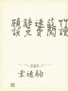 顾辞远苏竹清小说免费阅读最新章节封面