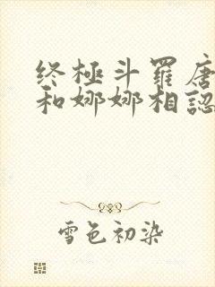 终极斗罗唐舞麟和娜娜相认