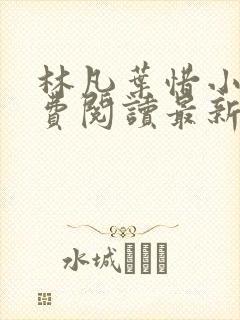 林凡叶惜小说免费阅读最新章节更新