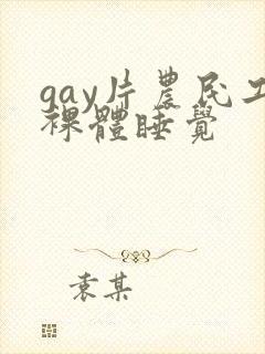 gay片农民工裸体睡觉