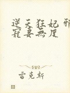 逆天狂妃 邪王宠妻无度