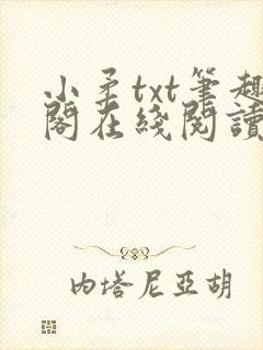小柔txt笔趣阁在线阅读