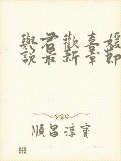 与君欢喜媛媛小说最新章节更新时间封面