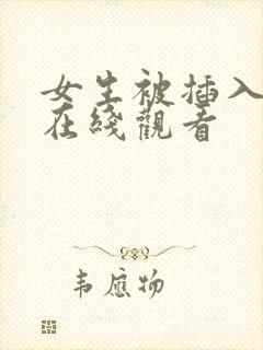 女生被插入视频在线观看