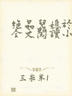 绝品儿媳于素欣全文阅读小说封面