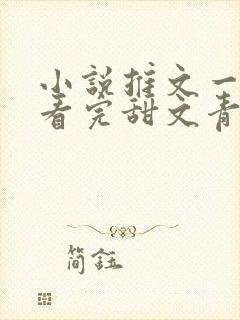 小说推文一口气看完甜文青梅竹马