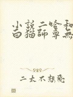 小说二哈和他的白猫师尊无删减