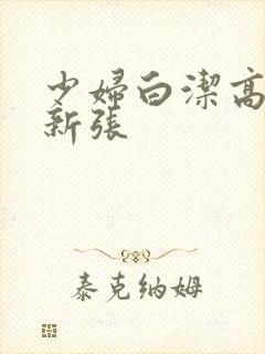 少妇白洁高义最新张