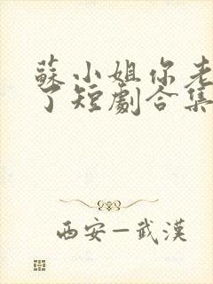 苏小姐你老公掉了短剧合集