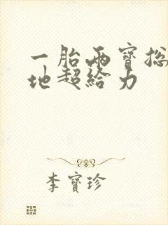 一胎两宝总裁爹地超给力