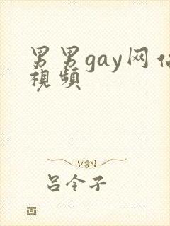 男男gay网站视频