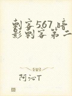 刺客567 暗影刺客第二季免费观看封面