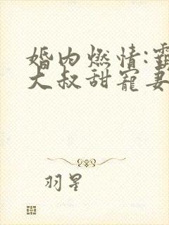 婚内燃情:霸道大叔甜宠妻 北沐