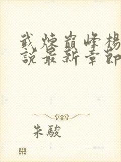 武炼巅峰杨开小说最新章节封面