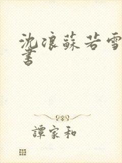 沈浪苏若雪有声书封面