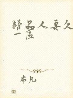 精品人妻久久久一区