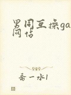 男同互操gay网站封面