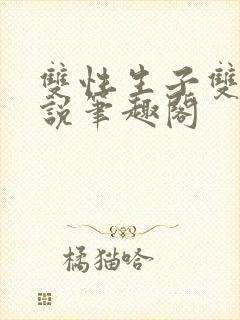 双性生子双男小说笔趣阁封面