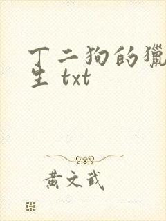 丁二狗的猎艳人生 txt