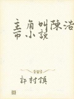 主角叫陈浩的都市小说封面