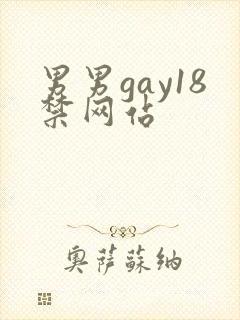 男男gay18禁网站