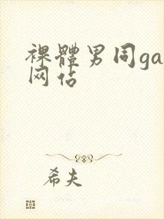 裸体男同gay网站封面