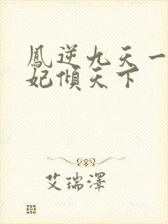 凤逆九天一品毒妃倾天下