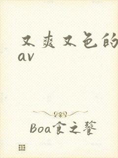 又爽又色的亚洲av