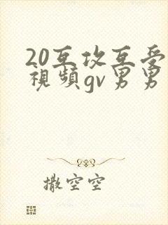 20互攻互受h视频gv男男