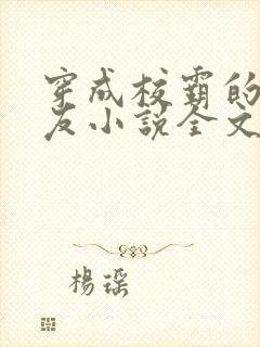 穿成校霸的前男友小说全文免费阅读封面