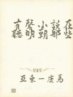 有声小说在线收听明朝那些事封面