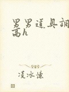 男男道具调教文高h