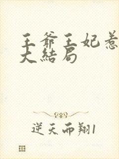 王爷王妃惹不得大结局